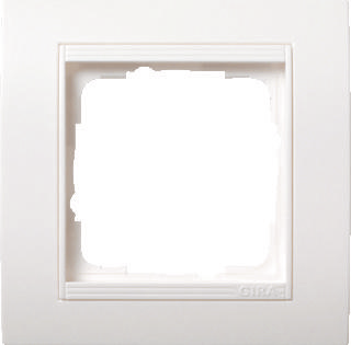 Gira Event afdekraam 1-voudig Zuiverwit mat / Zuiverwit mat