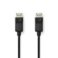 Nedis DisplayPort-Kabel | DisplayPort Male | DisplayPort Male | 2 m | 1 stuks - CCGB37014BK20 CCGB37014BK20 - thumbnail