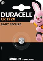 Duracell 5000394030305 DL1220 3V Lithium Knop Cel Batterij 1 Pack metallic - thumbnail
