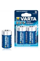 2 x Varta High Energy Alkaline Mono D batterijen - thumbnail