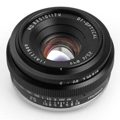 TTArtisan APS-C 25mm F/2 MFT-mount Black TTArtisan APS-C 25mm F/2 MFT-mount Black