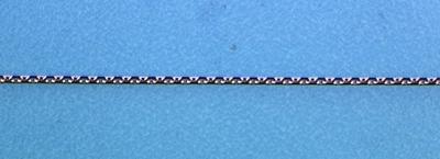 TFT Zilveren Ketting Anker Gediamanteerd 1,3 mm 32 + 4 cm