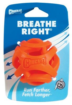 CHUCKIT BREATHE RIGHT FETCH BAL ORANJE - thumbnail