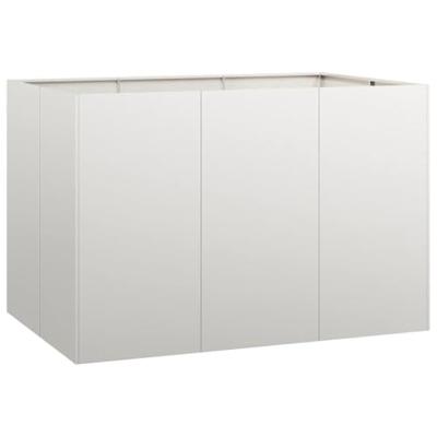VidaXL Plantenbak 120x80x80 cm roestvrij staal