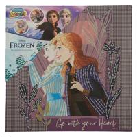 Disney Princess Frozen Diamond Painting Canvas XL - thumbnail