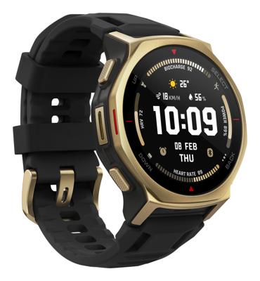 Amazfit T-Rex 3 Pro Outdoor-smartwatch, 44 mm, AMOLED-display, saffierdisplay, zaklamp, titanium lunette, dual-band, offline kaarten, 17 dagen accu, 180+ sportmodi, voor Android en iPhone