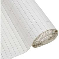 Dubbelzijdig PVC rietgaas - NATURE - 1 x 3 m - 1600 g/m² - Verduisterend 4/5 - Anti-UV - Wit - thumbnail