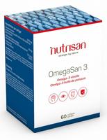 Nutrisan OmegaSan 3 Omega-3 Visolie 60Capsules - thumbnail