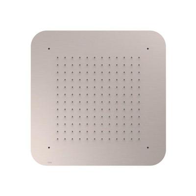 Hoofddouche Tres Plafond 42x42 cm Vierkant Patroon Ronde Hoeken Staal Tres