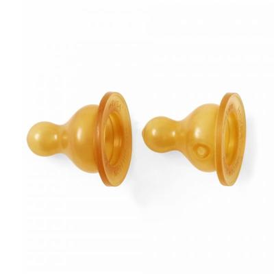 Hevea speen voor glazen drinkfles slowflow (2 stuks) Hevea speen voor glazen drinkfles slowflow (2 stuks)