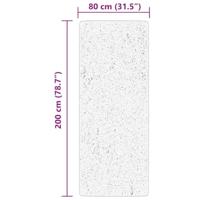 VidaXL Vloerkleed huarte laagpolig zacht wasbaar 80x200 cm roze - thumbnail