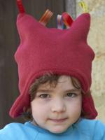 Buggy Snuggle Kindermuts Red Toggles S - thumbnail