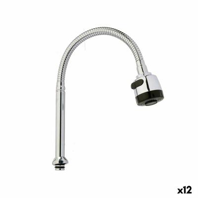 Kitchen Tap Kinvara Zwart Zilverkleurig Rubber Metaal Plastic Uitschuifbaar Multifunctioneel (12 Stuks) Kitchen Tap Kinvara Zwart Zilverkleurig Rubber Metaal Plastic Uitschuifbaar Multifunctioneel (12 Stuks)