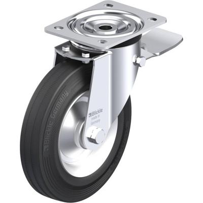 Blickle L-V 202R-ST Zwenkwiel met rem Wieldiameter: 200 mm Draagvermogen (max.): 205 kg 1 stuk(s)