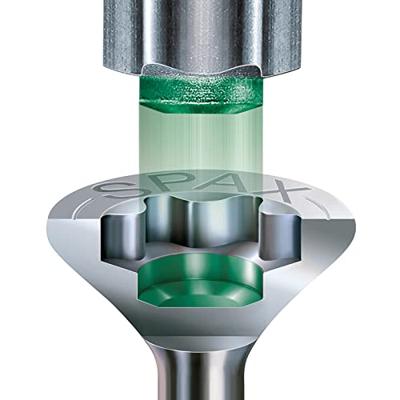 Spax schroefbit T-star Torx TX20 groen (5st) Spax schroefbit T-star Torx TX20 groen (5st)