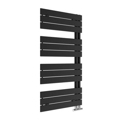 Badstuber Arezzo design radiator 173x60cm mat zwart 1000W Badstuber Arezzo design radiator 173x60cm mat zwart 1000W
