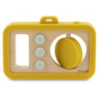 Trixie houten siliconen baby camera - mr. lion - thumbnail