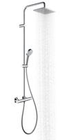 Hansgrohe Regendouche set Vernis Shape Showerpipe 230 1 Jet met Douchethermostaat Mat Zwart - thumbnail