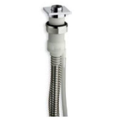 Baddoorvoerset Hotbath Pal Vierkant Geborsteld Nikkel Baddoorvoerset Hotbath Pal Vierkant Geborsteld Nikkel