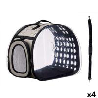 Draagmand Grijs Plastic 43 x 20 x 33 cm (4 Stuks) - thumbnail