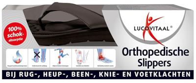 Lucovitaal Orthopedische Slippers maat 45-46 Lucovitaal Orthopedische Slippers maat 45-46
