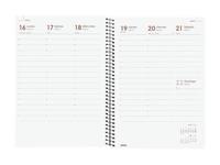 Agenda Finocam OPAQUE Blauw A5 15,5 x 21,2 cm 2026 - thumbnail