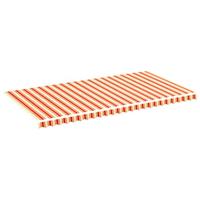 Vervangingsdoek voor luifel 6x3 m geel en oranje - thumbnail