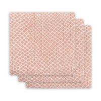 Jollein hydrofiel multidoek small 70x70cm - set van 3 Snake pale pink - thumbnail