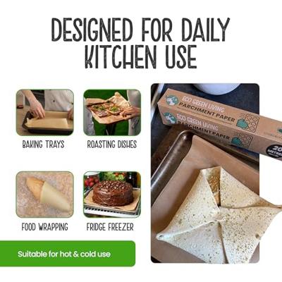 Eco Green Living Composteerbaar bakpapier - 20m