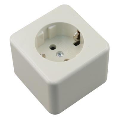 Berker B AP OPB Contactdoos | 1V | RA | PW - 66.026.42 Berker B AP OPB Contactdoos | 1V | RA | PW - 66.026.42