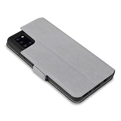 Qubits - slim wallet hoes - Samsung Galaxy A31 - Grijs