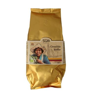 SUN Coffee Gezeilde koffiebonen medium roast bio 1 Kilogram SUN Coffee Gezeilde koffiebonen medium roast bio 1 Kilogram