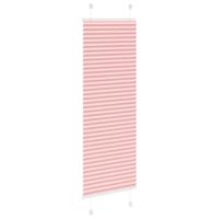 VidaXL Plissé rolgordijn 50x100 cm stofbreedte 49,4 cm polyester roze - thumbnail