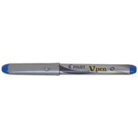 Pilot vulpen V-Pen Silver blauw - thumbnail