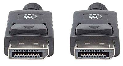 Manhattan 306935-CG DisplayPort-kabel DisplayPort Aansluitkabel DisplayPort-stekker, DisplayPort-stekker 1.00 m Zwart Manhattan 306935-CG DisplayPort-kabel DisplayPort Aansluitkabel DisplayPort-stekker, DisplayPort-stekker 1.00 m Zwart