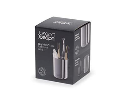 Joseph Joseph 70580 EasyStore Luxe Tandenborstelhouder Energielabel G (A - G) Vrijstaand RVS Joseph Joseph 70580 EasyStore Luxe Tandenborstelhouder Energielabel G (A - G) Vrijstaand RVS