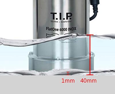T.I.P. - Technische Industrie Produkte FlatOne 6000 INOX 30440 Zwembadpomp 6000 l/h 6 m T.I.P. - Technische Industrie Produkte FlatOne 6000 INOX 30440 Zwembadpomp 6000 l/h 6 m