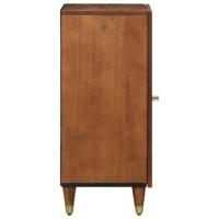 Dressoir met plank Bruin 40 x 33.5 x 75 cm Massief mangohout - thumbnail