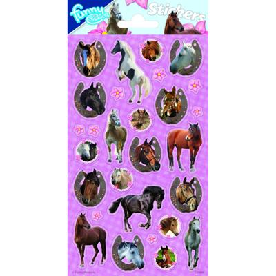 Totum Stickervel paarden