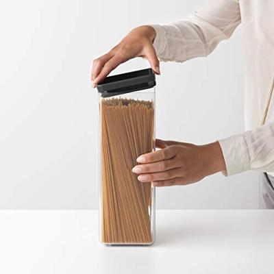 Brabantia Tasty+ voorraadbus 2.5 liter donkergrijs Brabantia Tasty+ voorraadbus 2.5 liter donkergrijs