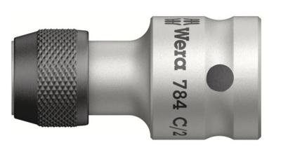 Wera 784 C 1/2" Adapter met snelwisselfunctie, 5/16 duim x 50 mm - 1 stuk(s) - 05042768001