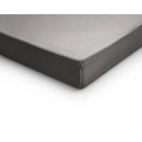 Primaviera Deluxe Splittopper Satijn Hoeslaken Grijs 180 x 220 - thumbnail