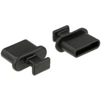 Delock 64013 64013 Stofbescherming voor USB type-C™-bus met handgreep 10 stuks zwart 1 stuk(s) - thumbnail