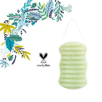 Lady Green Konjac gelaatspons aloe vera 1 Stuks