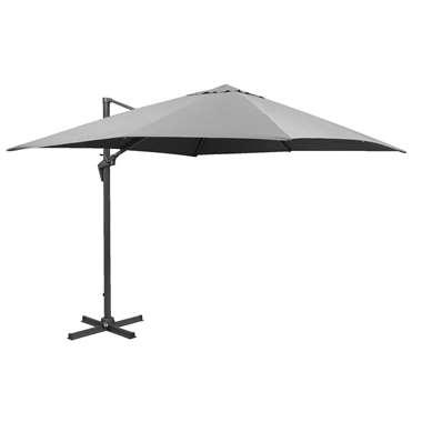 Le Sud freepole parasol Nice - antraciet - 300x300 cm