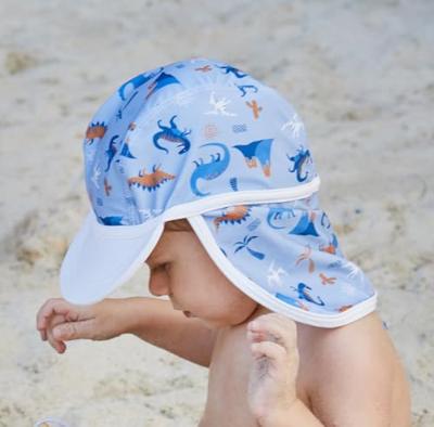 Playshoes zwemcap dino blauw-53 cm