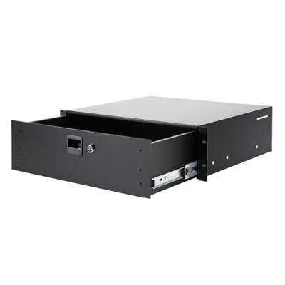 Adam Hall 19 inch racklade 3 HE aluminium met slot Adam Hall 19 inch racklade 3 HE aluminium met slot