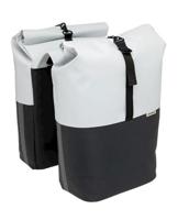 Burgers - New Looxs Tas new looxs nyborg double light grijs/zwart | 34l - thumbnail