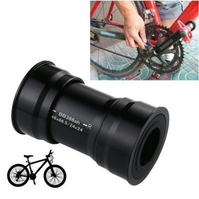 BB386 EVO Press Fit stijl trapas past 86.5mm voor SHIMANO Prowheel SRAM GXP mountainbike (zwart)