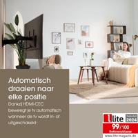 Vogels TVM 7675 MOTIONMOUNT TV beugel Wit - thumbnail